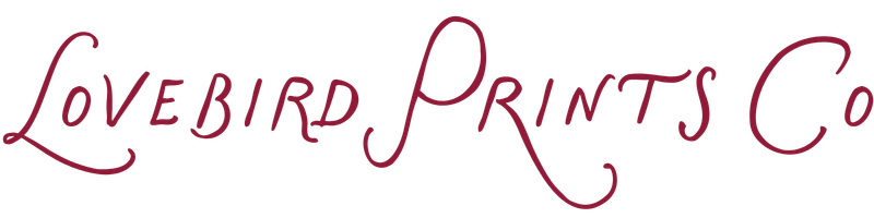 Lovebird Prints Co